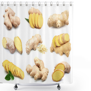 Personality  Ginger Shower Curtains