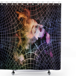 Personality  Advance Of Understanding Concept Shower Curtains