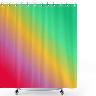 Personality  Colorful Geometric Background With Mosaic Design Shower Curtains