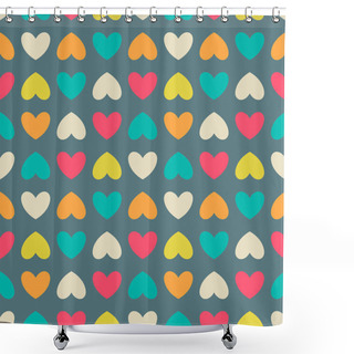 Personality  Pattern Hart Shower Curtains