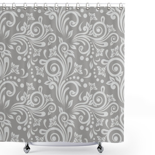 Personality  Vintage Seamless Pattern Shower Curtains
