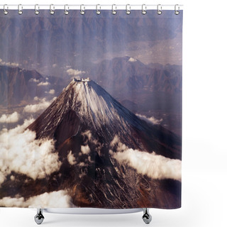 Personality  Mount Fuji Shower Curtains