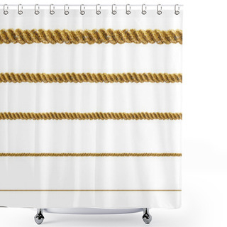 Personality  Decorative String. Shower Curtains