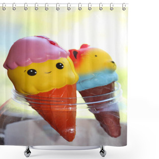 Personality  Baby Toy Ice Cream  Shower Curtains