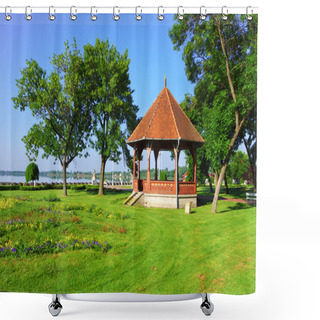 Personality  Arbor In The Park Shower Curtains