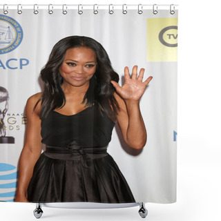 Personality  Actress Robin Givens Shower Curtains