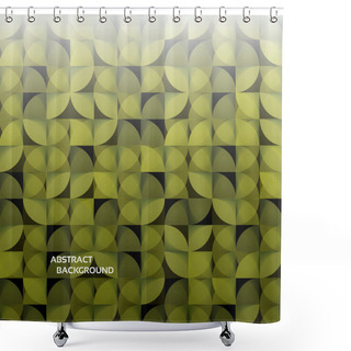 Personality  Modern Geometrical Abstract Background. Eps 10 Shower Curtains