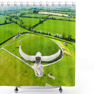 Personality  Newgrange, A Prehistoric Monument Built During The Neolithic Period, Located In County Meath, Ireland. UNESCO World Heritage Site. Shower Curtains