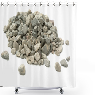 Personality  Crushed Stone Shower Curtains