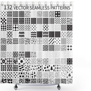 Personality  Seamless Patterns Shower Curtains