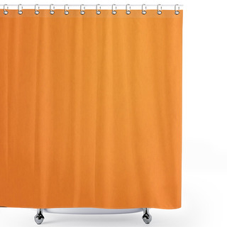 Personality  Orange Paper Texture Background. Clean Blank Wallpaper Shower Curtains