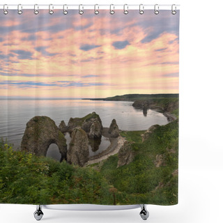 Personality  Early Morning At The Seaside. Shower Curtains