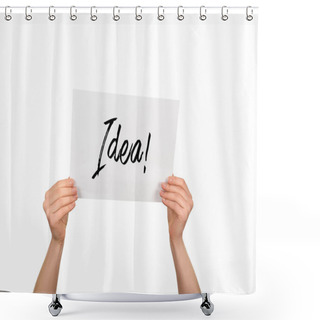 Personality  Idea Shower Curtains