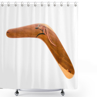 Personality  Original Boomerang Shower Curtains