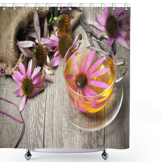 Personality  Herbal Tea Shower Curtains