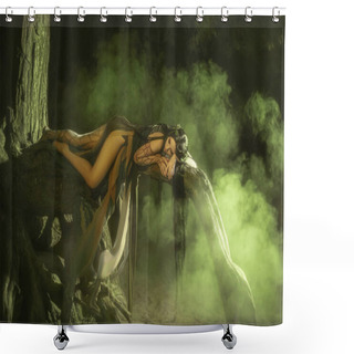 Personality  Mythical Character Of Gyana Shower Curtains