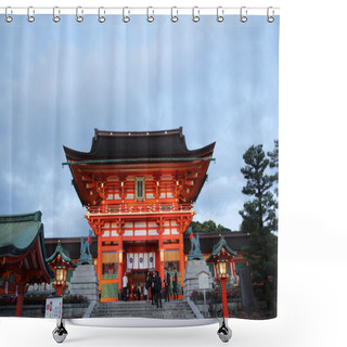 Personality  KYOTO - June 1 : Fushimi Inari Taisha Shrine Inari In Kyoto. JAP Shower Curtains