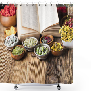 Personality  Natural Medicine Concept Shower Curtains