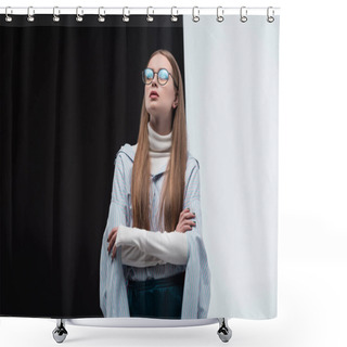 Personality  Model Shower Curtains