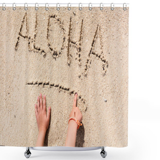 Personality  ALOHA Beach Vacation Shower Curtains