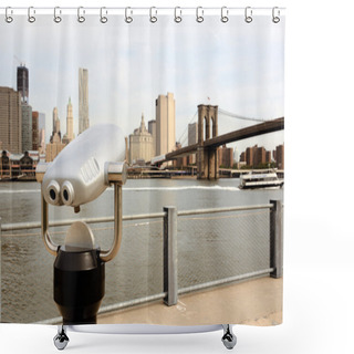 Personality  New York Sightseeing Shower Curtains