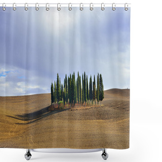 Personality  Tuscan Rural Landscape Shower Curtains