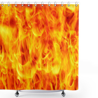 Personality  Blaze Fire Flame Texture Background Shower Curtains