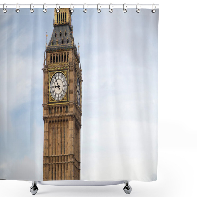 Personality  UK - London - The Big Ben And The Palace Of Westminster Shower Curtains