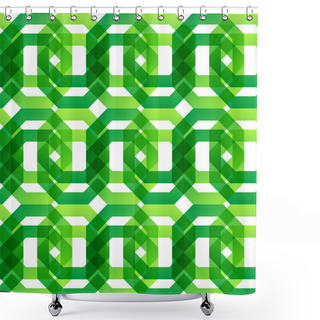 Personality  Geometric Seamless Shower Curtains