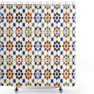 Personality  Colorful Mosaic Pattern - Oriental Tile Backround, Shower Curtains
