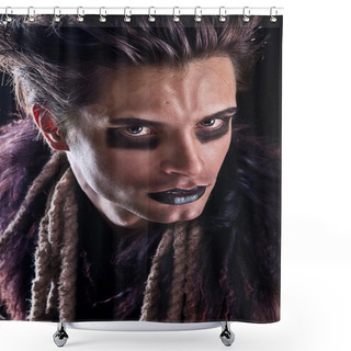 Personality  Dangerous Man Shower Curtains