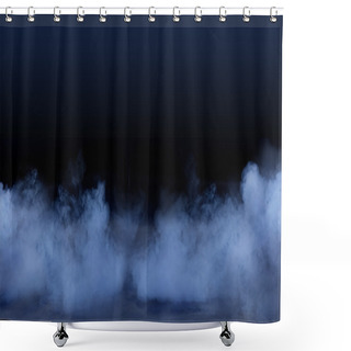 Personality  Studio Background With Smoky Effect Shower Curtains