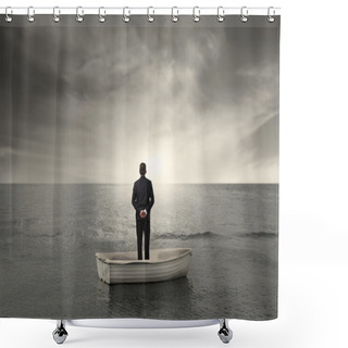 Personality  Perspective Shower Curtains