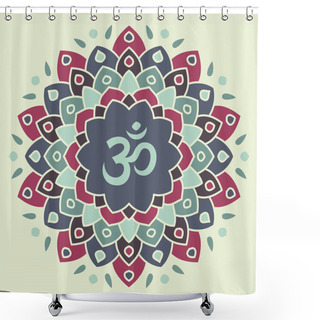 Personality  Mandala Shower Curtains