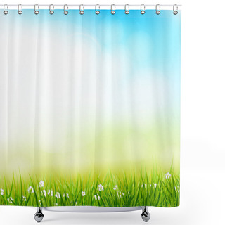 Personality  Spring Background Shower Curtains