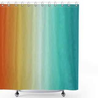 Personality  Abstract Multicolored Background With Poly Pattern Shower Curtains