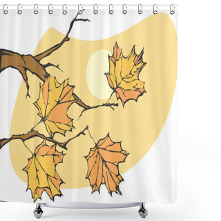Personality  Four Leaves Shower Curtains