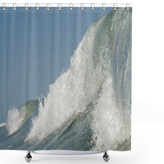 Personality  Ocean Waves Shower Curtains