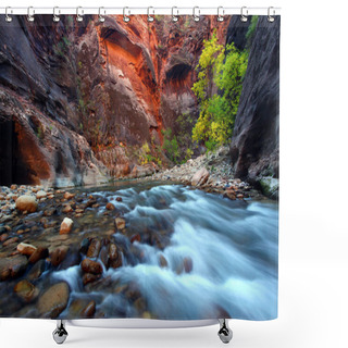 Personality  Zion Canyon Narrows Shower Curtains