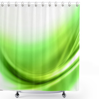 Personality  Abstract Green Background Shower Curtains