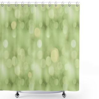Personality  Green Blurred Texture Shower Curtains