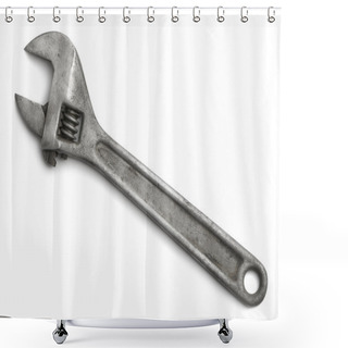 Personality  Adjustable Wrench Shower Curtains