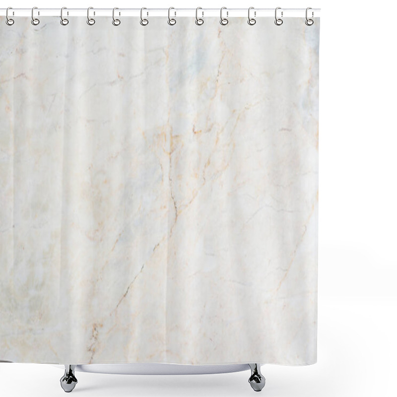 Personality  Light Beige Marble With Thiny Line Shower Curtains