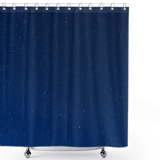 Personality  Night Sky Covered With Many Stars. Shower Curtains