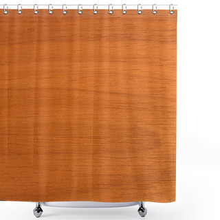 Personality  Teak Wood Texture With Natural Pattern. Shower Curtains