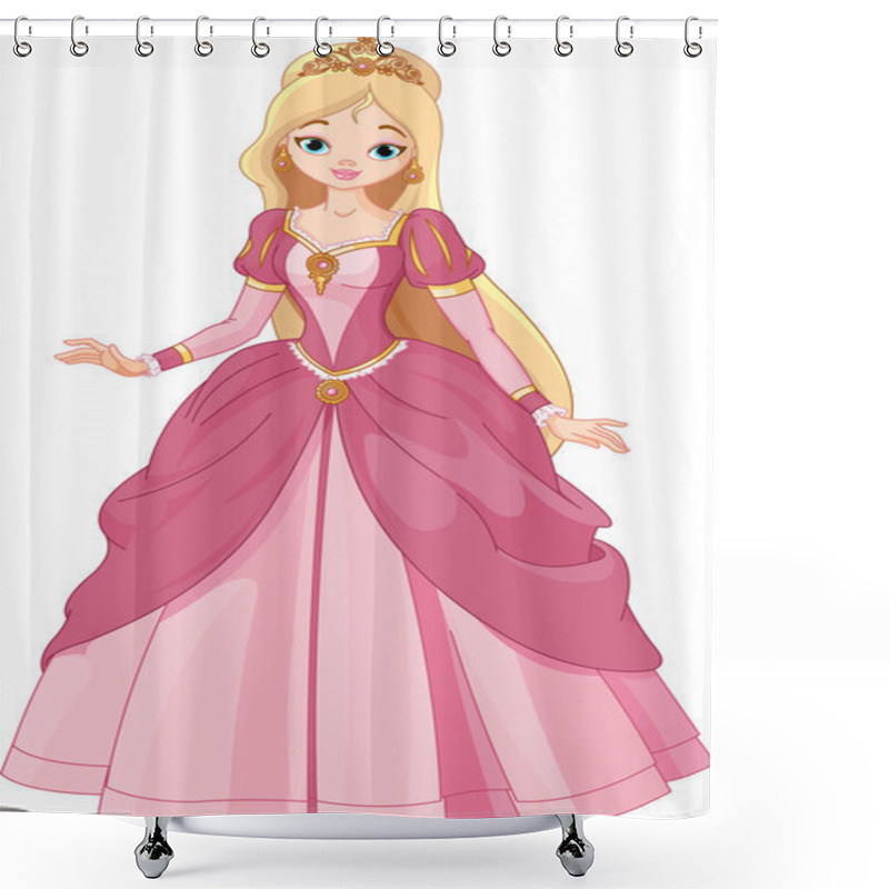 Personality  Beautiful princess shower curtains