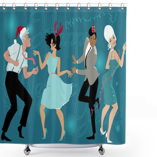 Personality  Holiday Twist Shower Curtains