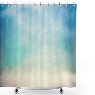Personality  Textured Fog With Gradient Shower Curtains