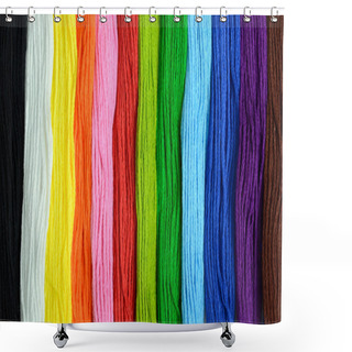 Personality  Embroidery Thread  Shower Curtains