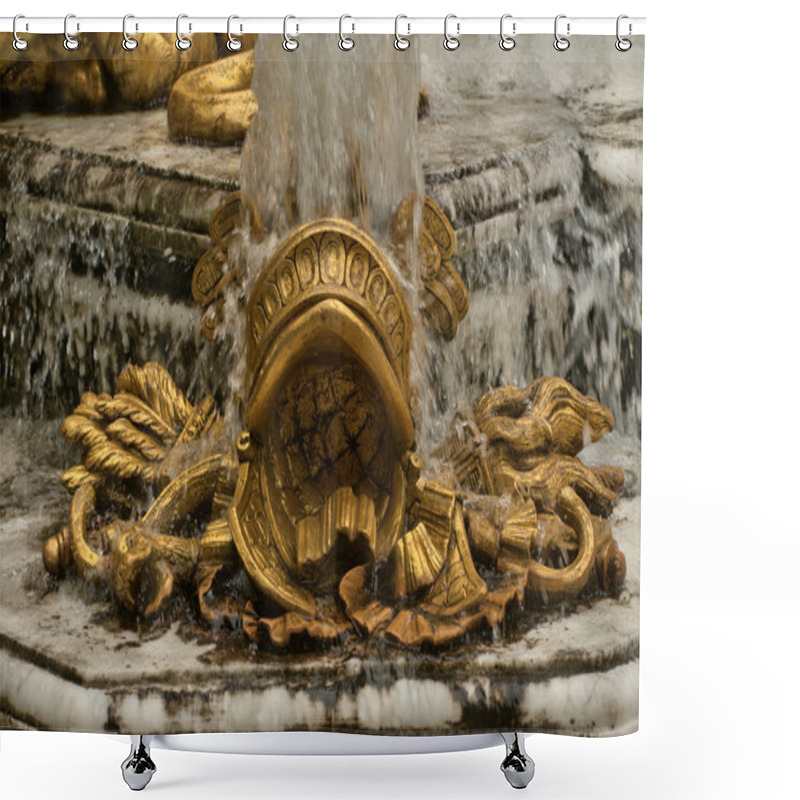 Personality  France, Triumphal Arch Grove In Versailles Palace Park Shower Curtains